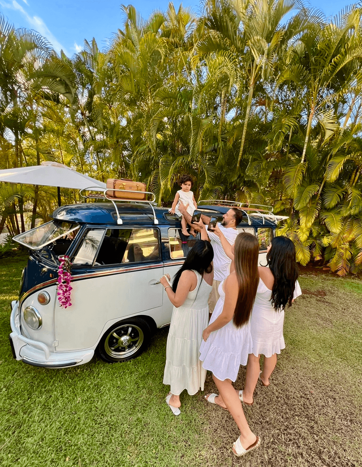 Brewery and beach cruise in a Vintage VW