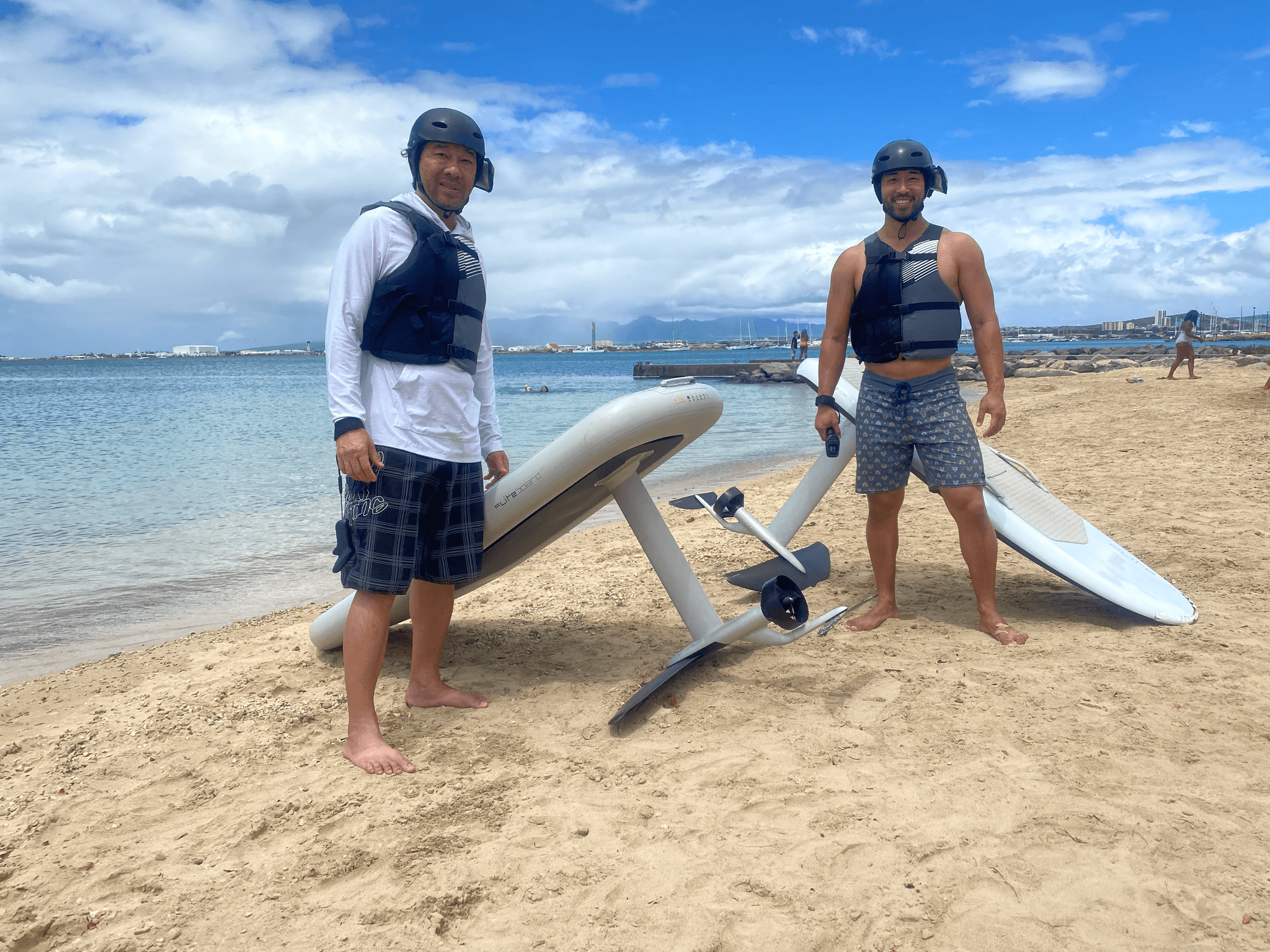 GROUP MID LENGTH EFOIL EXPERIENCE. Up to 10 participants (call if more than 4 participants)