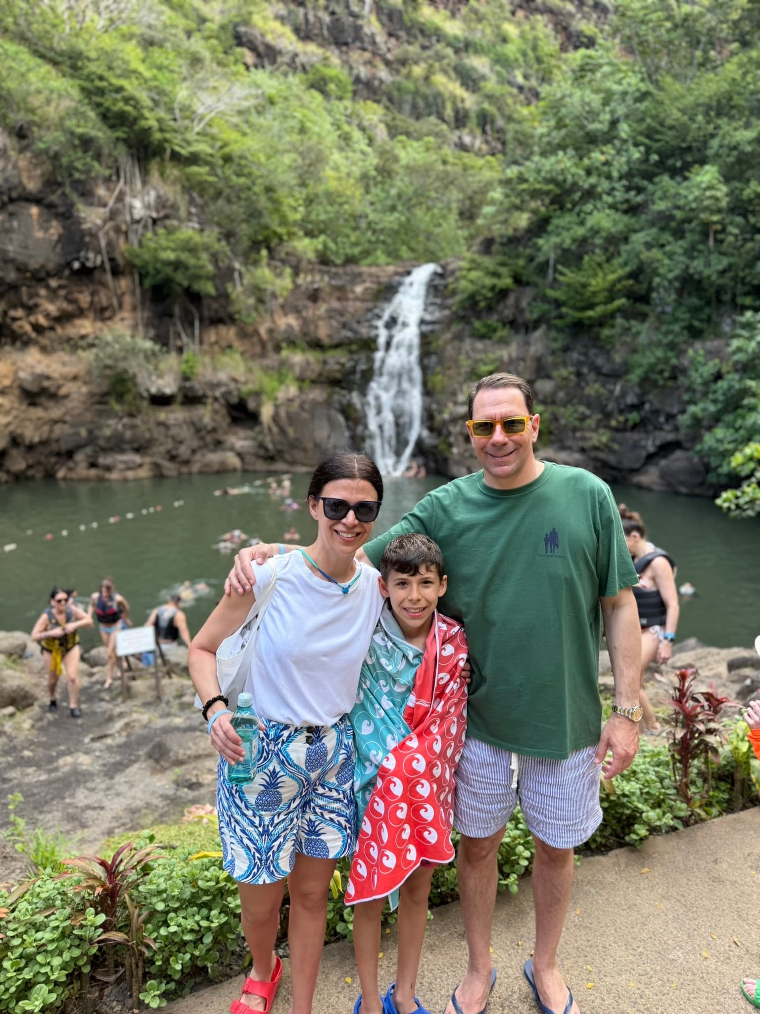 Waterfall & Waimea Bay Day