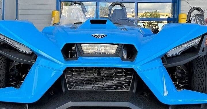Metallic Blue - 2023 Polaris SlingShot SL with Tech Package Rental