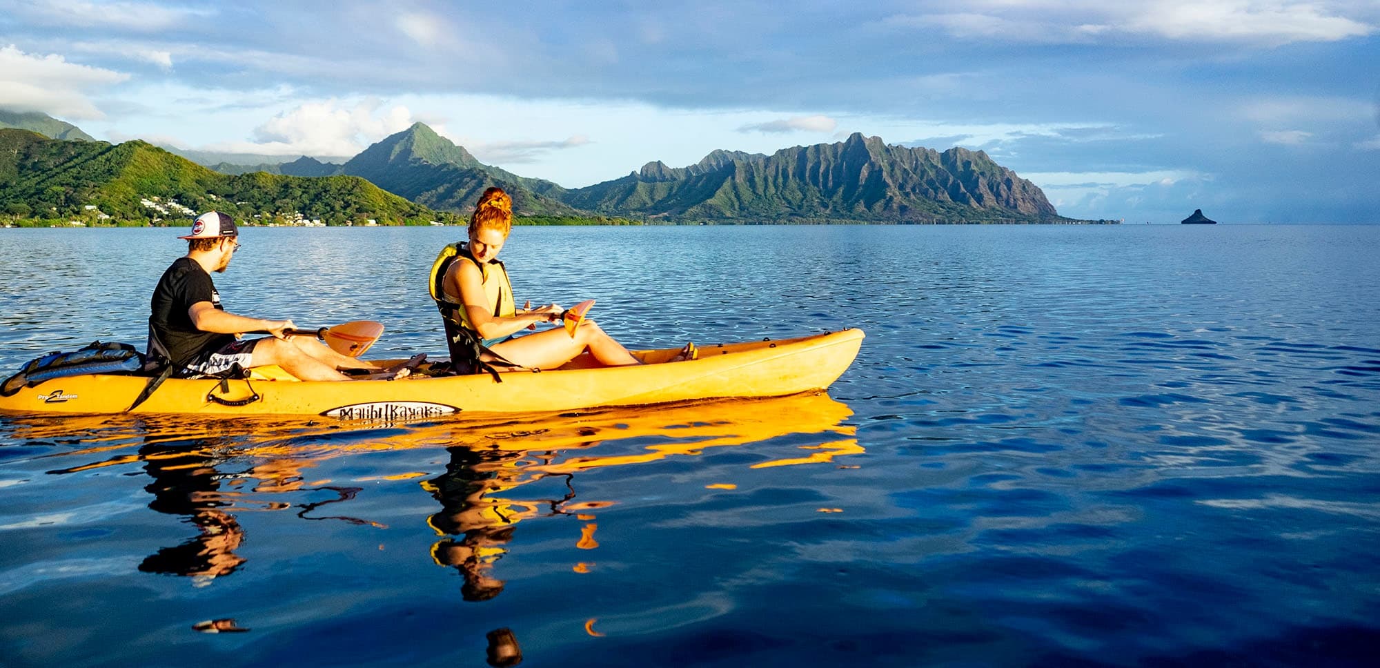 Kaneohe Bay Coral Reef Self-Guided Kayaking Adventure