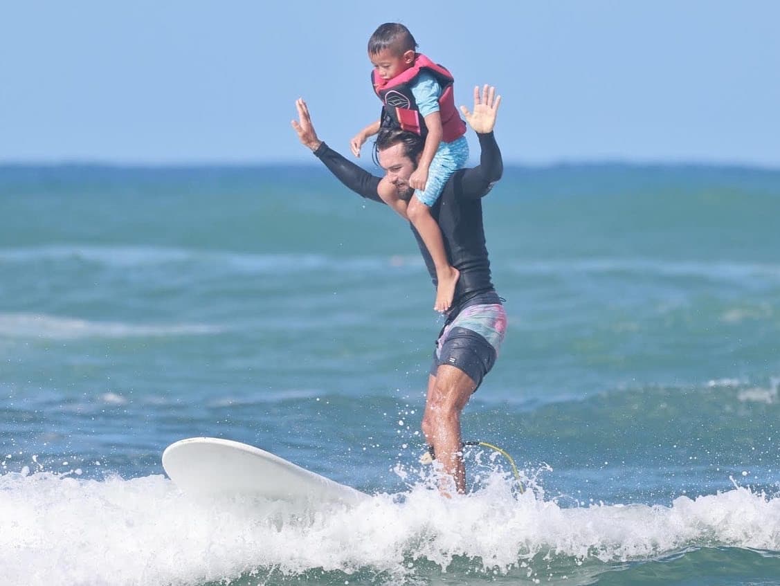 Keiki Tandem Surf Lesson