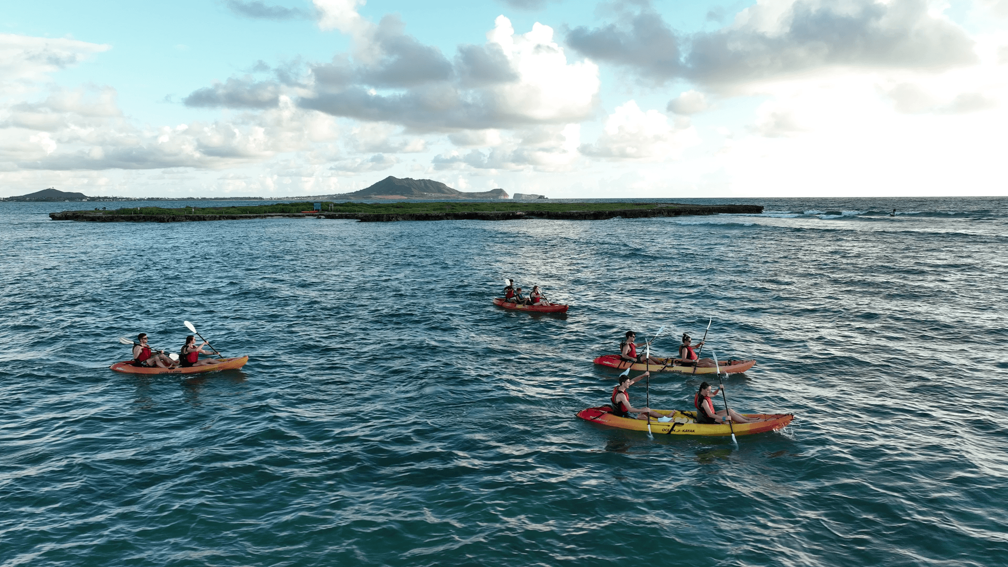 Popoia Island & Kailua Bay Guided Kayak Tour