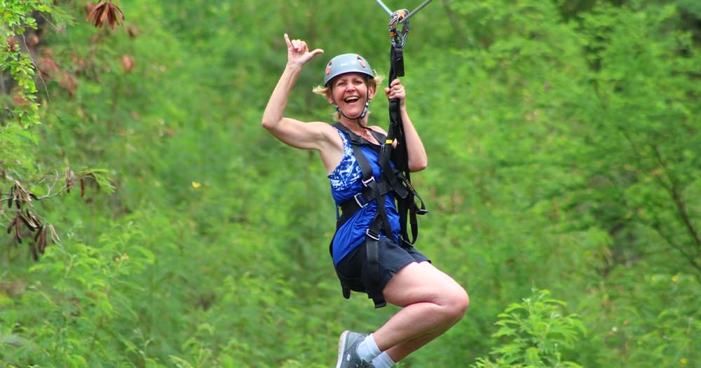 Three Ziplines with Waikiki Transportation