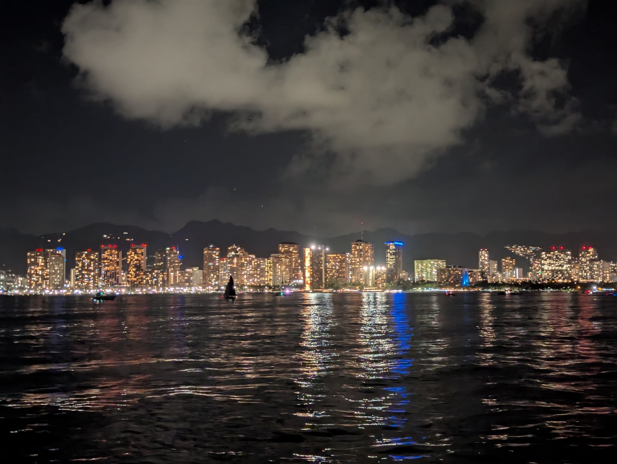 Waikiki Friday Sunset and Fireworks Boat Cruise – BYOB