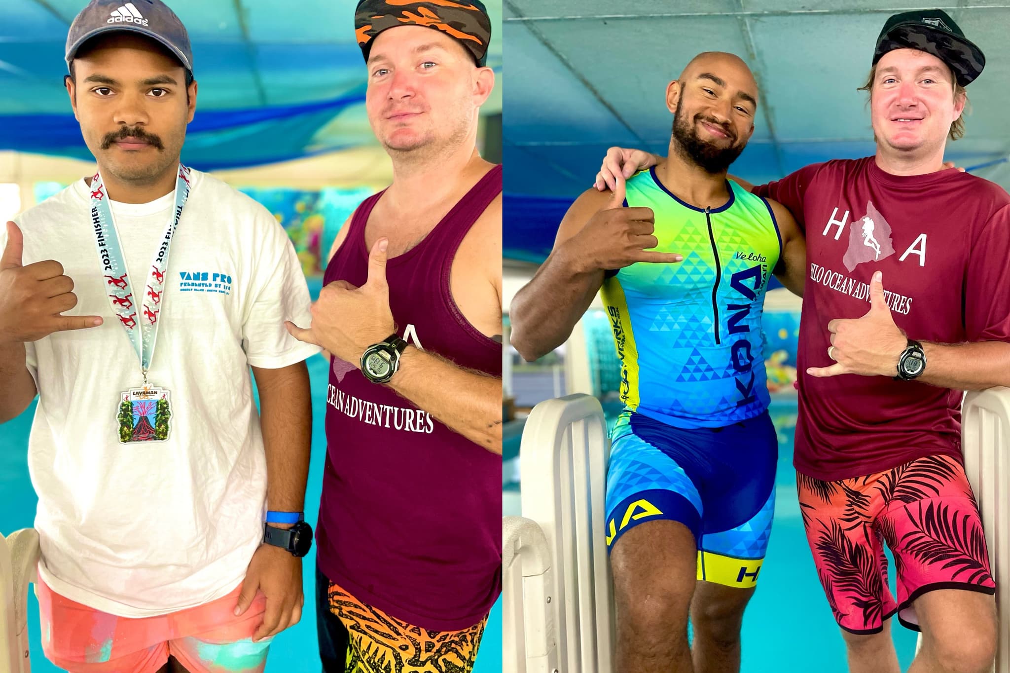 Triathlete Ocean Swim