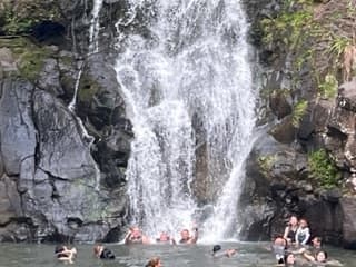 Waterfall & Waimea Bay Day