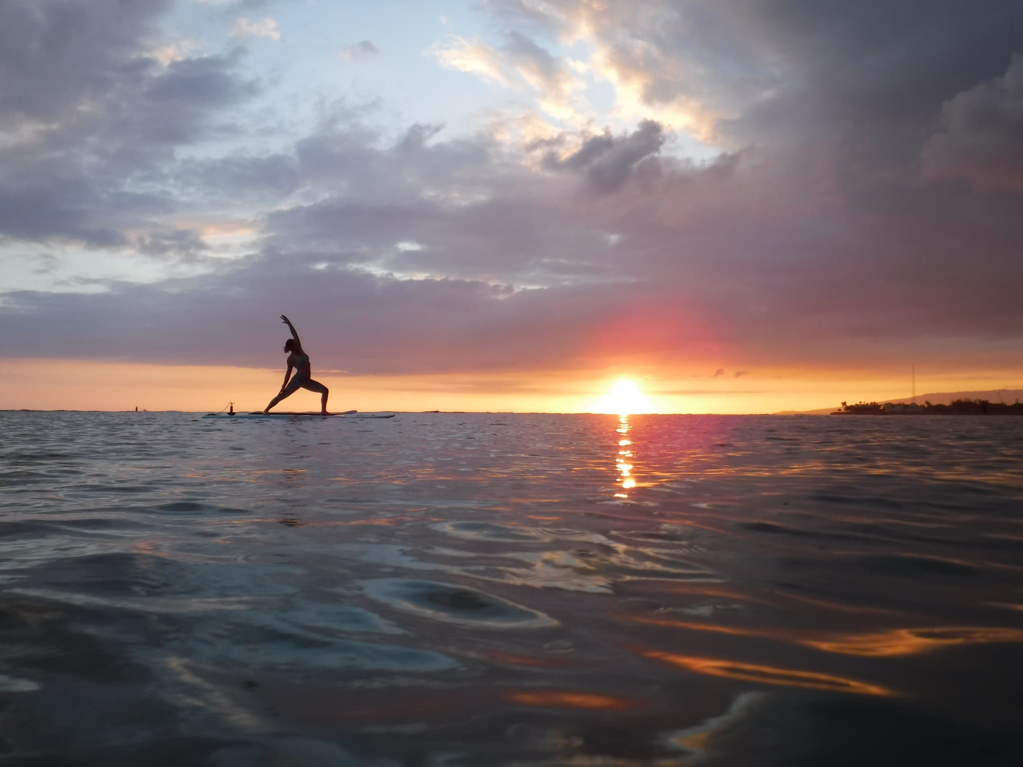Sunset SUP Yoga