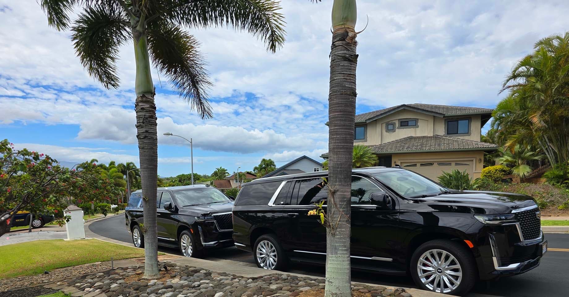 Luxury Private Transportation Service - Black Cadillac Escalade