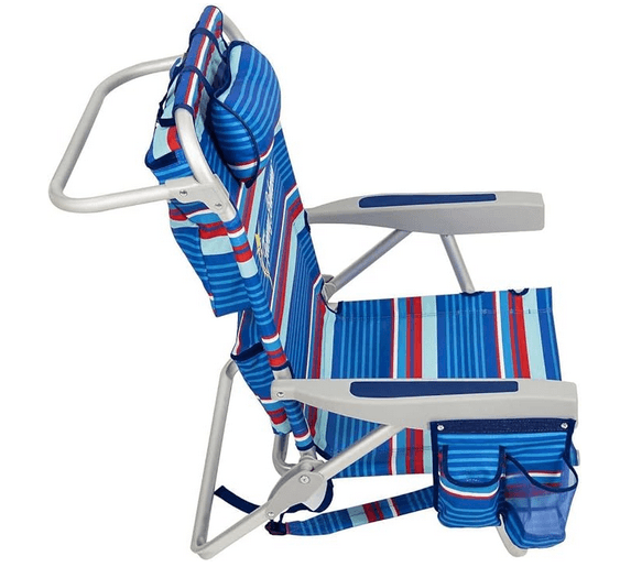 Umbrella & Two Beach Chairs