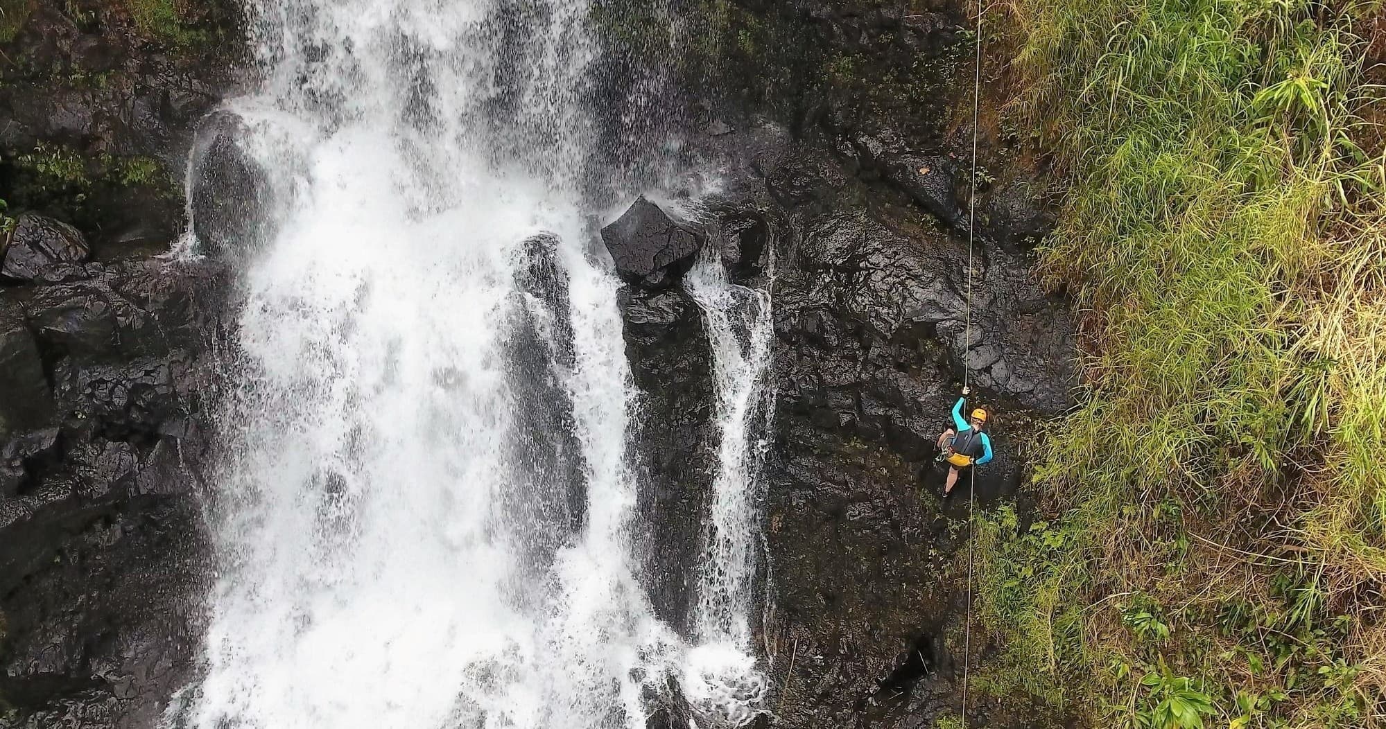 Waterfall Rappelling