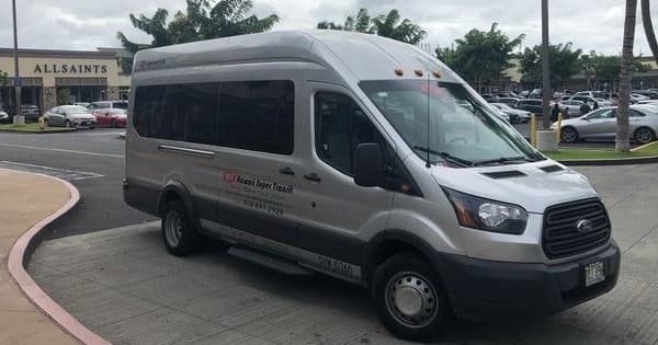 $20 Roundtrip Waikele Xpress Shuttle