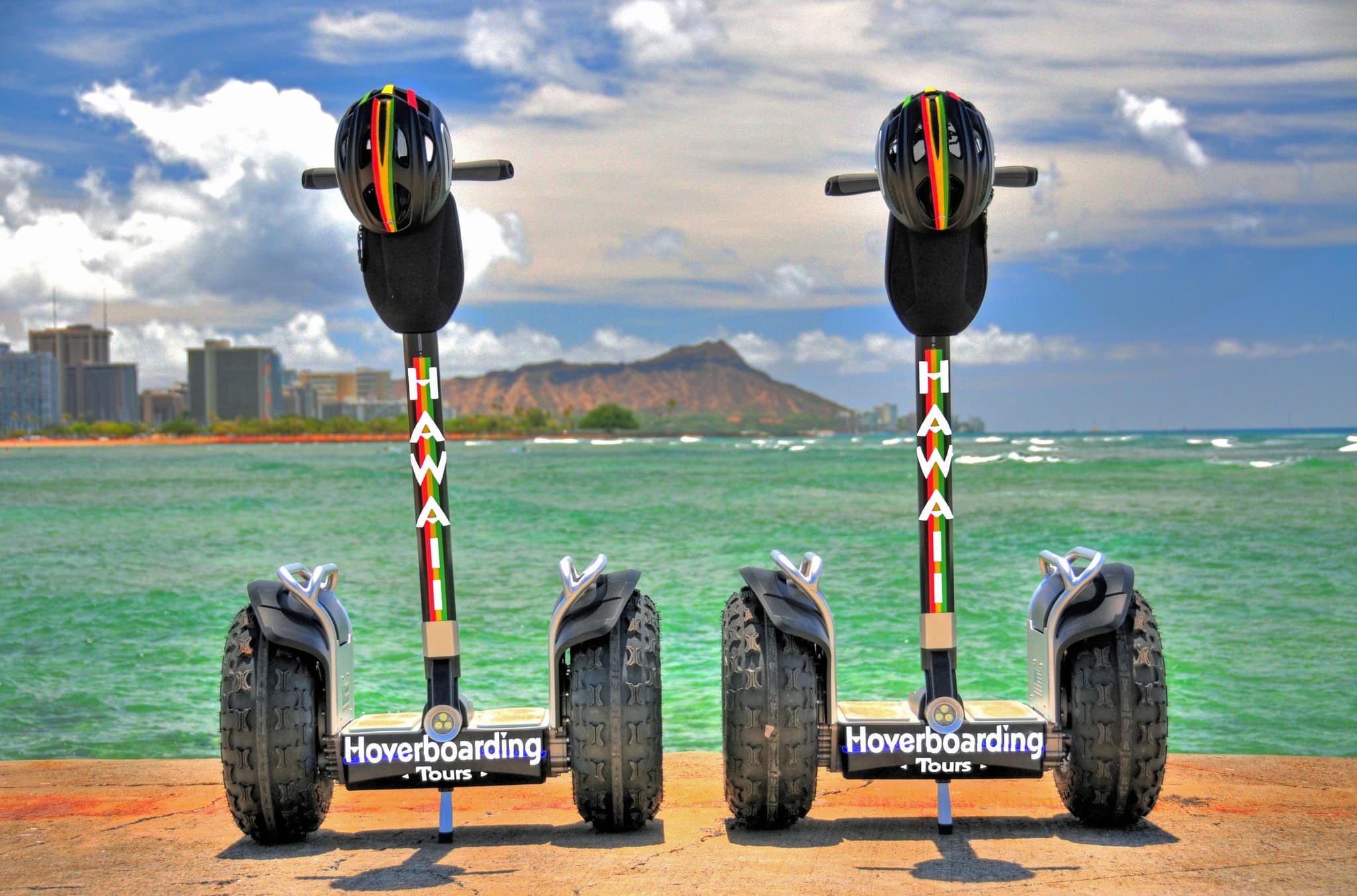 Waikiki Hoverboarding "Signature Sunset" Tour- Diamond Head, Beaches & More!