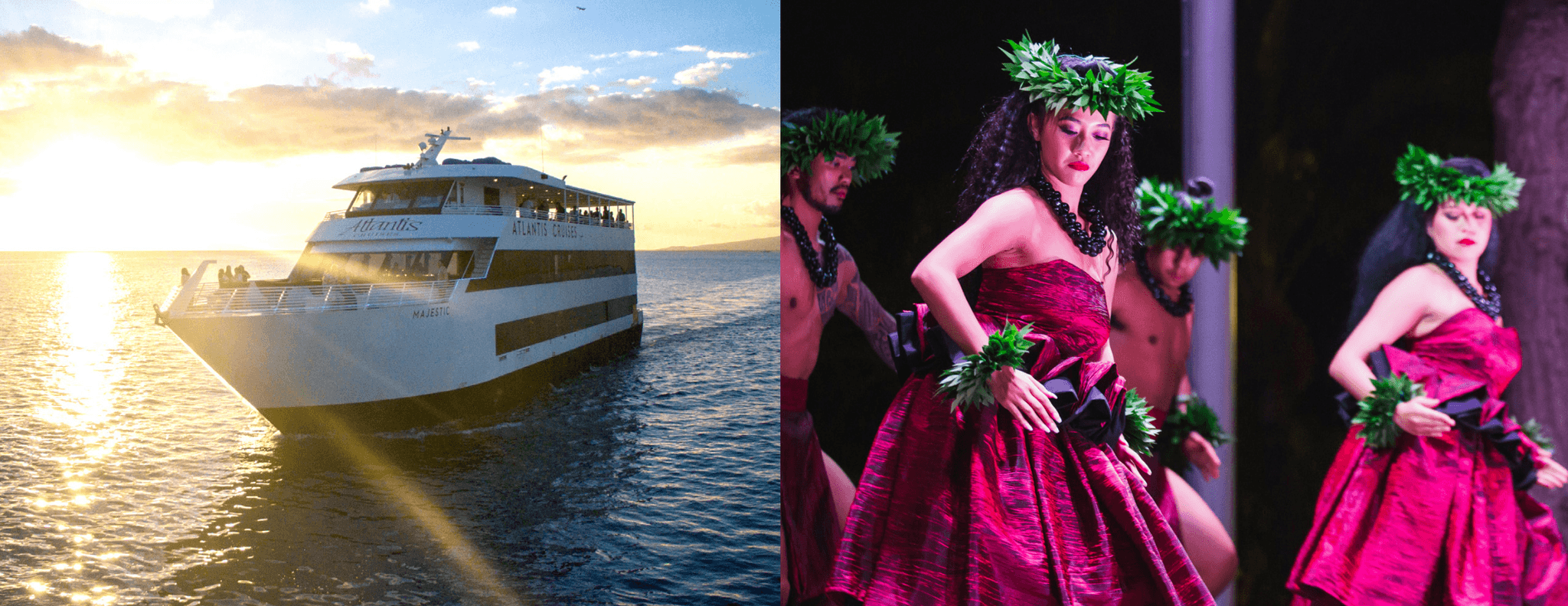 Oahu Ocean Cocktail Cruise and Luau Package