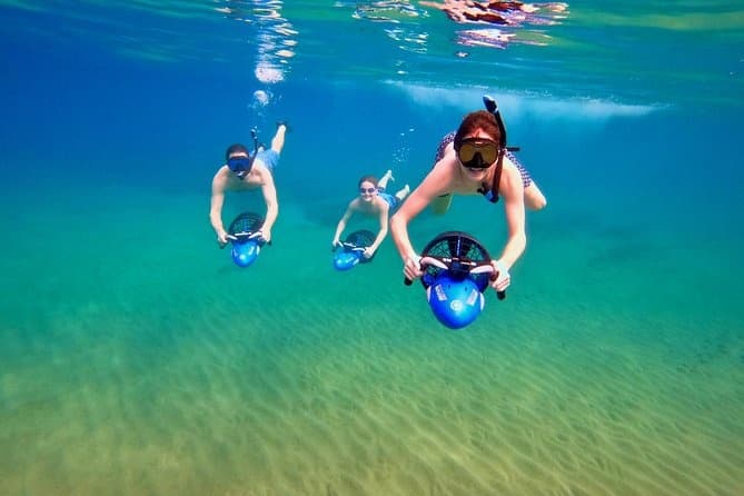 Snorkeling Underwater Scooter & Rivers Tour