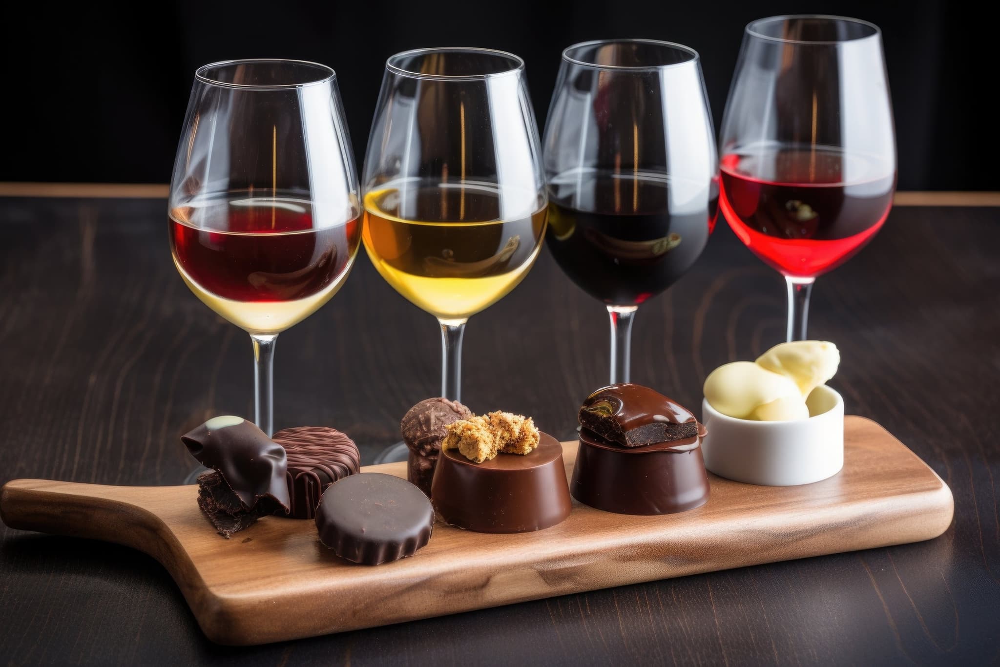 Exclusive Chocolate & Wine Pairing - $38 person