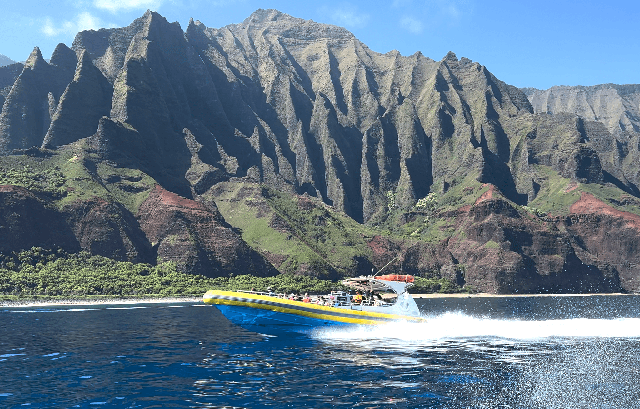 Afternoon NaPali Coast Snorkel Tour-Super Raft Adventure