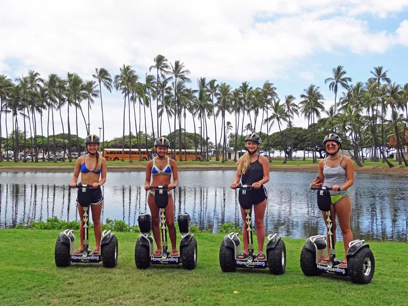 Waikiki Hoverboarding "Street Art & Waterfront" Tour- Kaka'ako, Ala Moana & Magic Island!