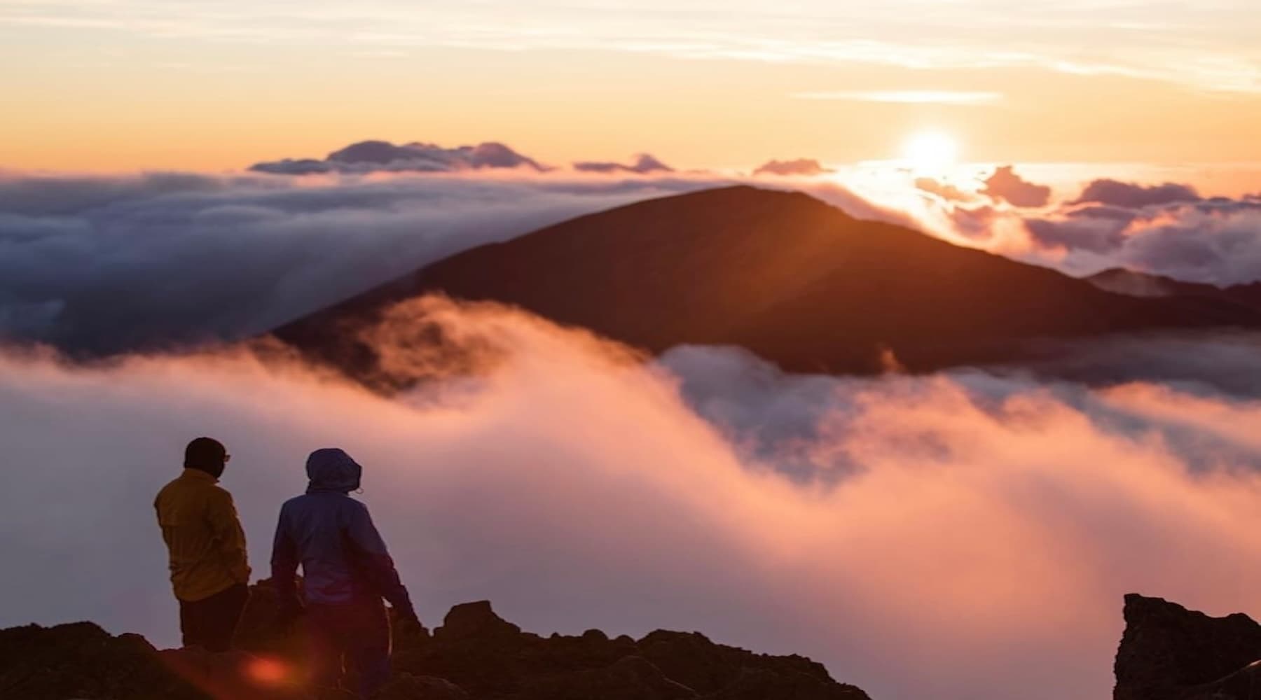 Haleakala Sunset in a Luxury Mercedes Sprinter