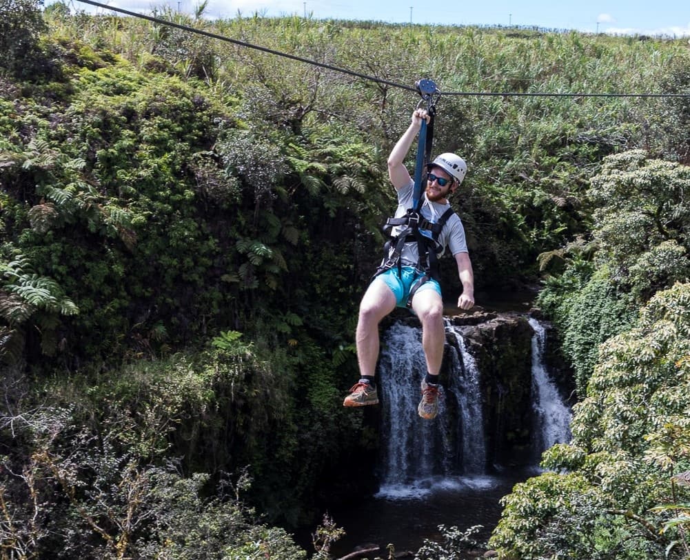 Zipline Adventure with Hilo Cruise Ship Pickup