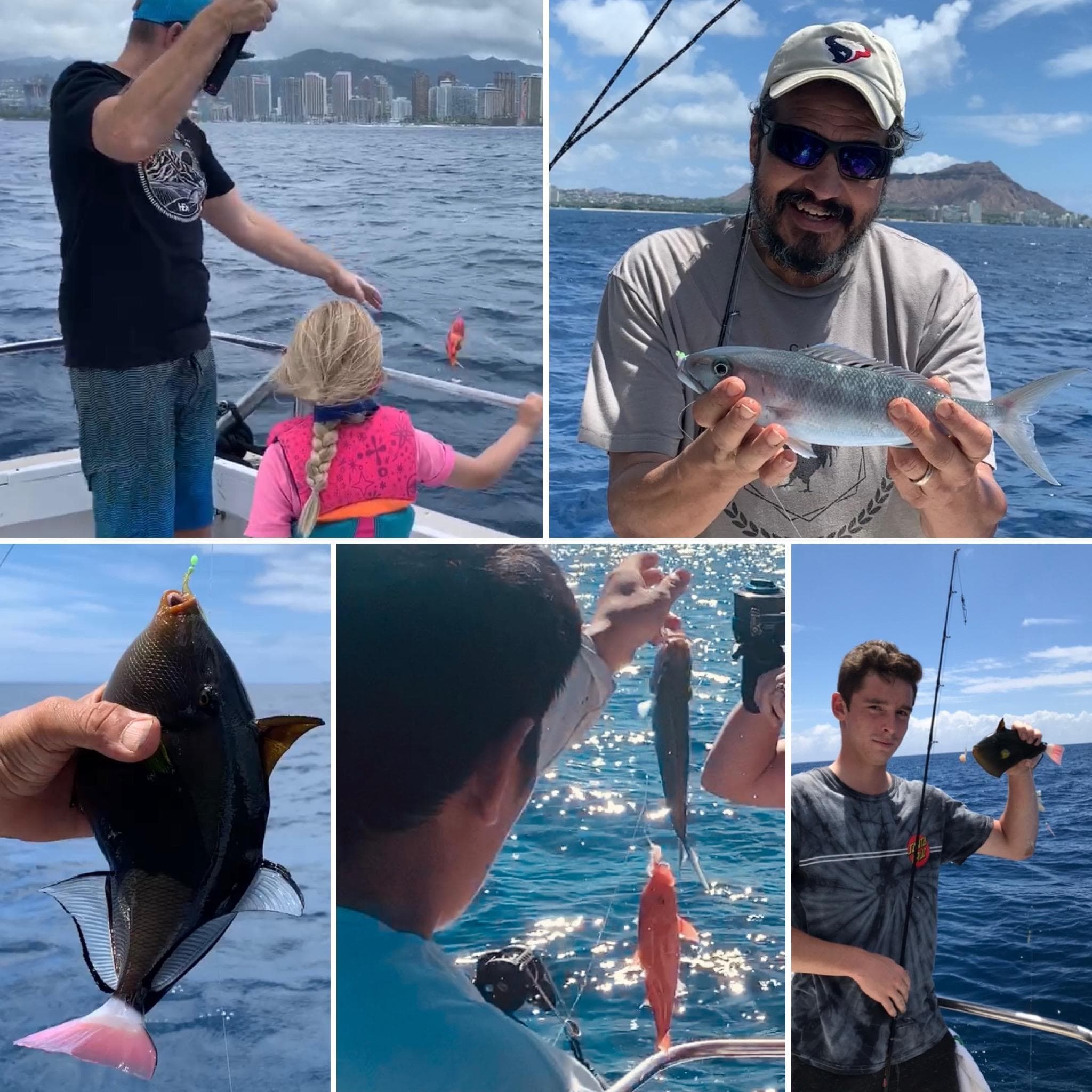 Private Bottom Fun Fishing Charter for Family and Friends