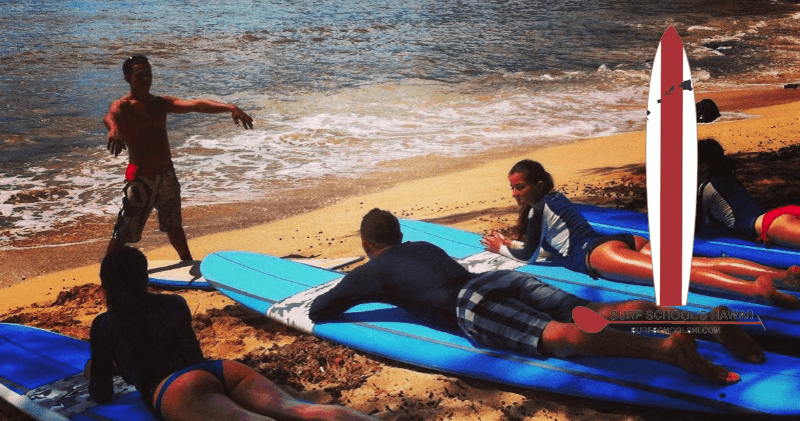 Mixed Group Surf Lesson