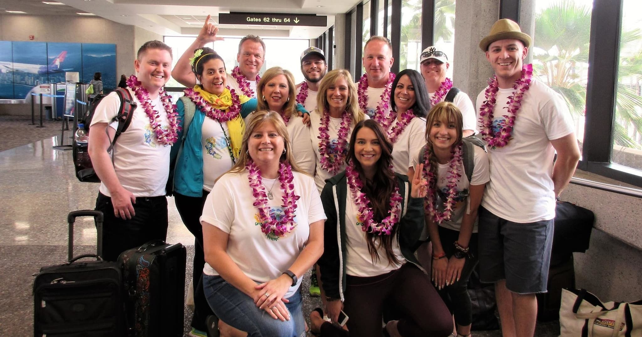 Large Group Greeting (8 or more) -  Līhuʻe Kaua'i Airport