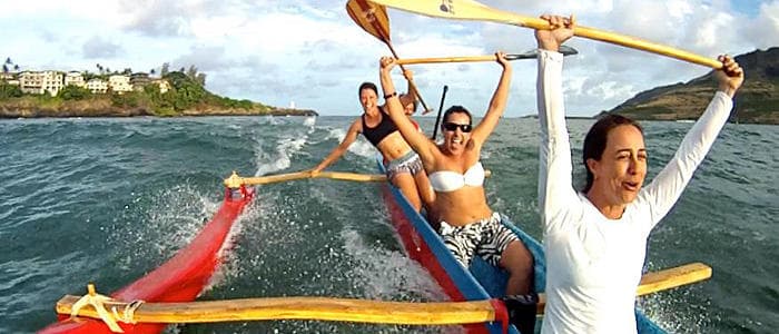 Outrigger Canoe Ride