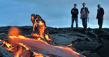 Big Island Volcano Helicopter & Ground Tour - From OAHU (With Air Ticket)