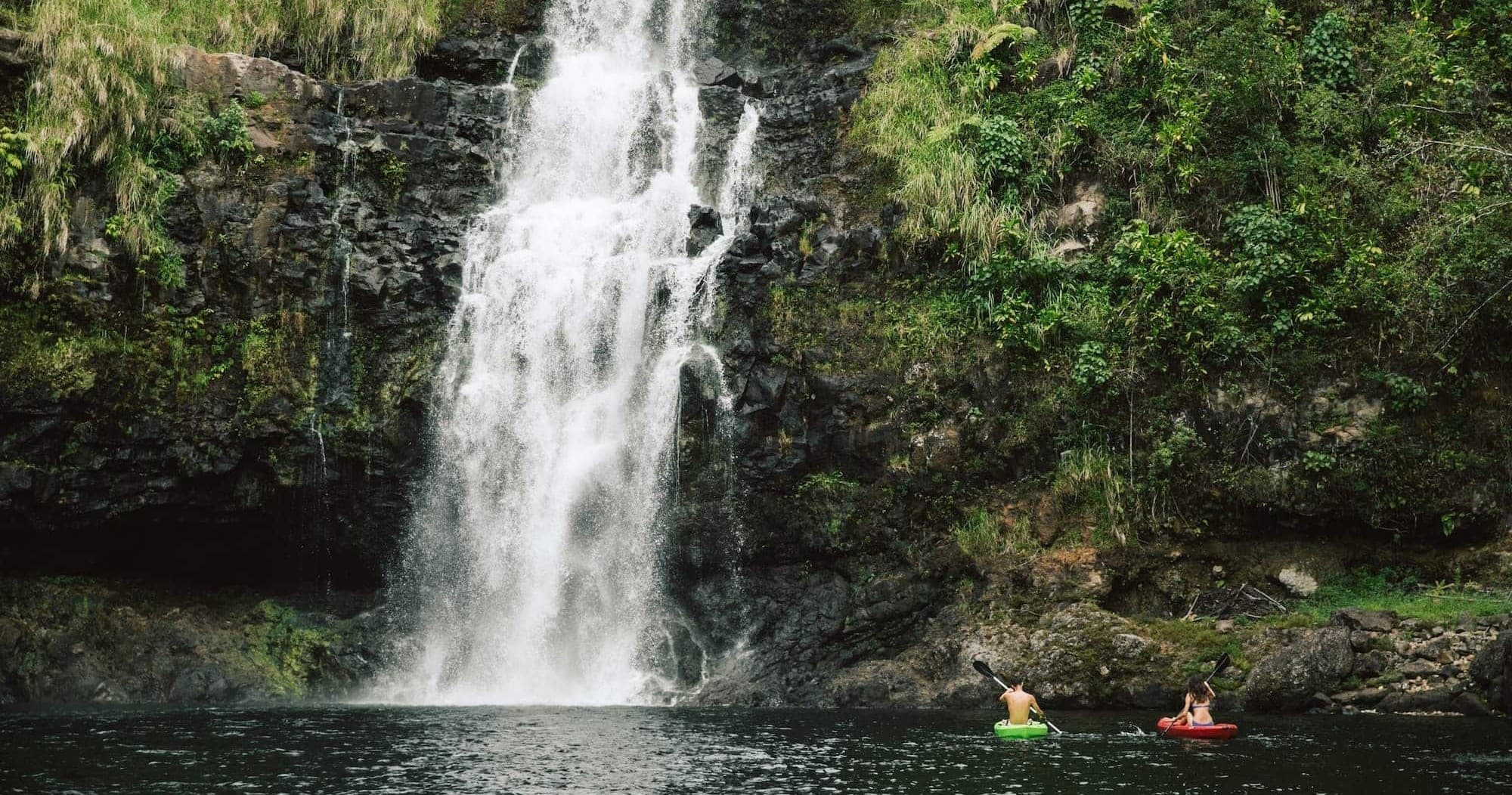 Big Island Waterfalls and Twilight Volcano Combo