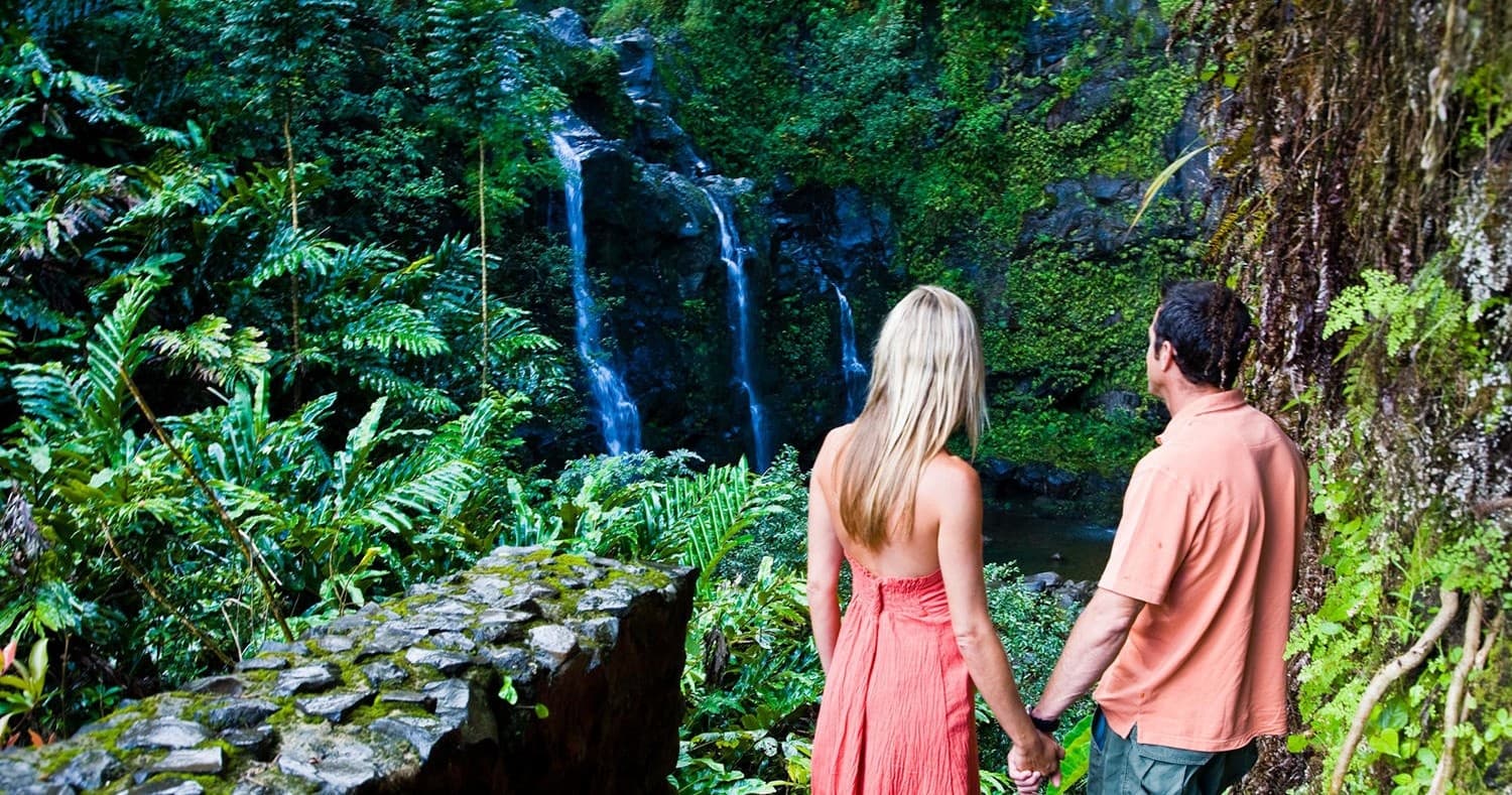 Oahu to Kahului: Road to Hana Adventure Tour (M2-1D)