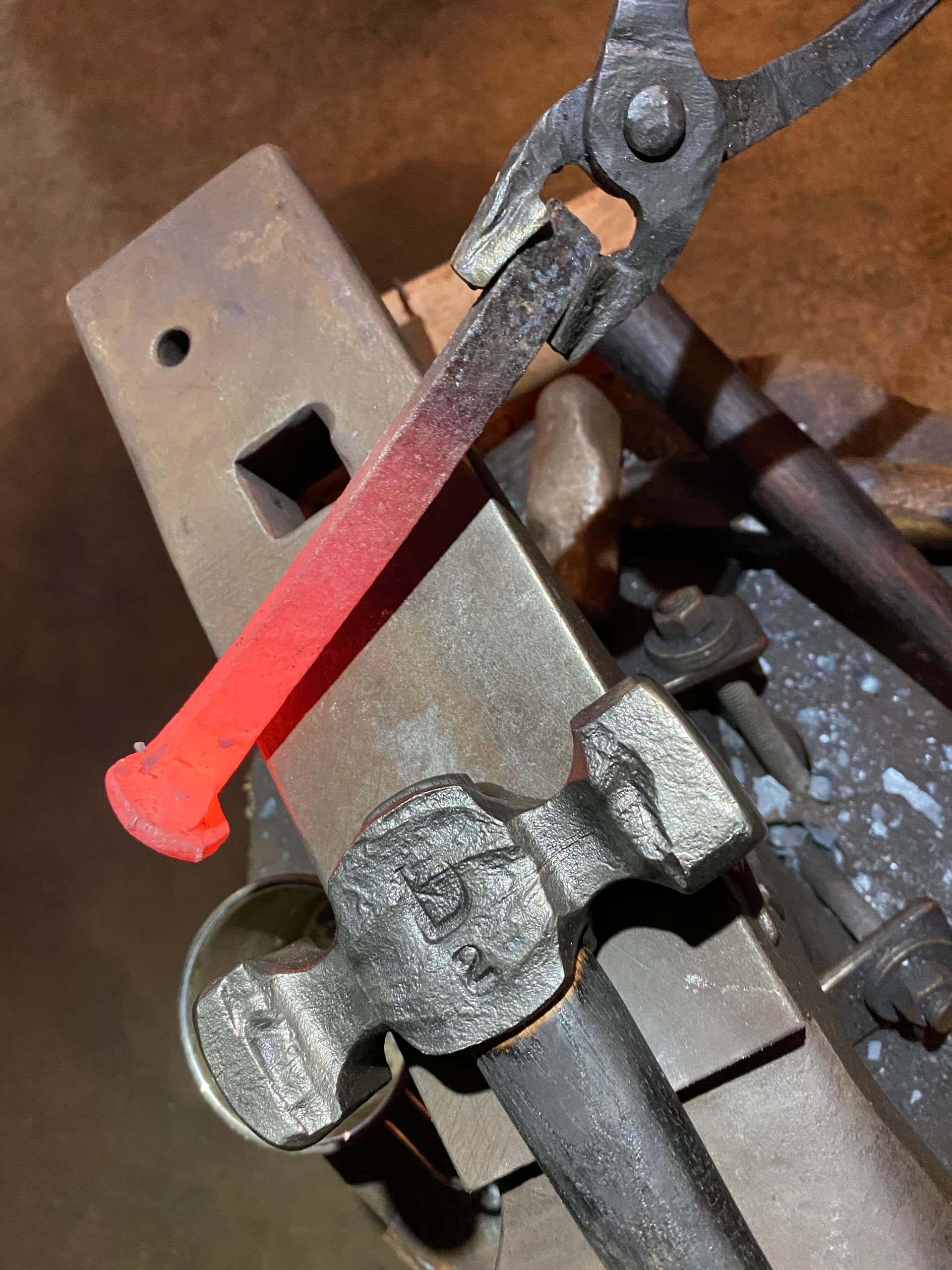 Railroad Spike Knife Blacksmith Experience : Intermediate Level