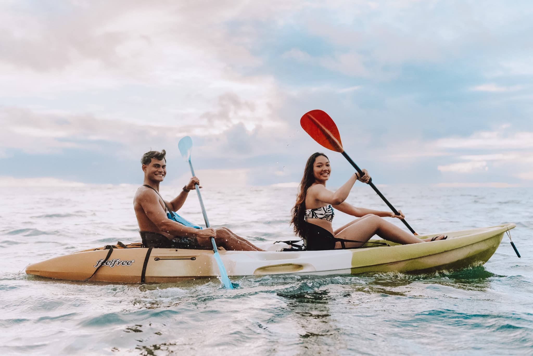 Sunrise Self-Guided Kayak Tour to Chinaman's Hat (Mokolii)
