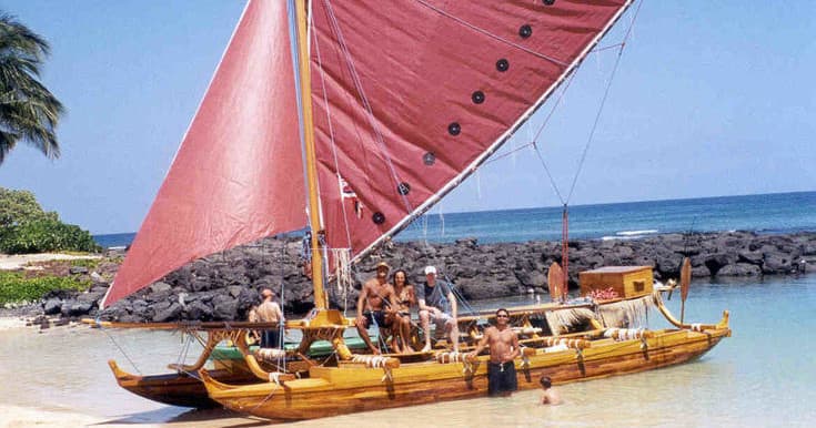 Hawaiian Canoe Sailing Adventure