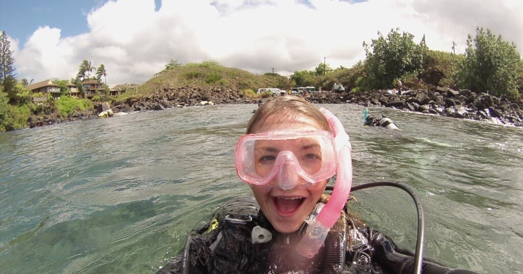 Koloa Landing Non-Certified Group Shore Dive • Two Tank