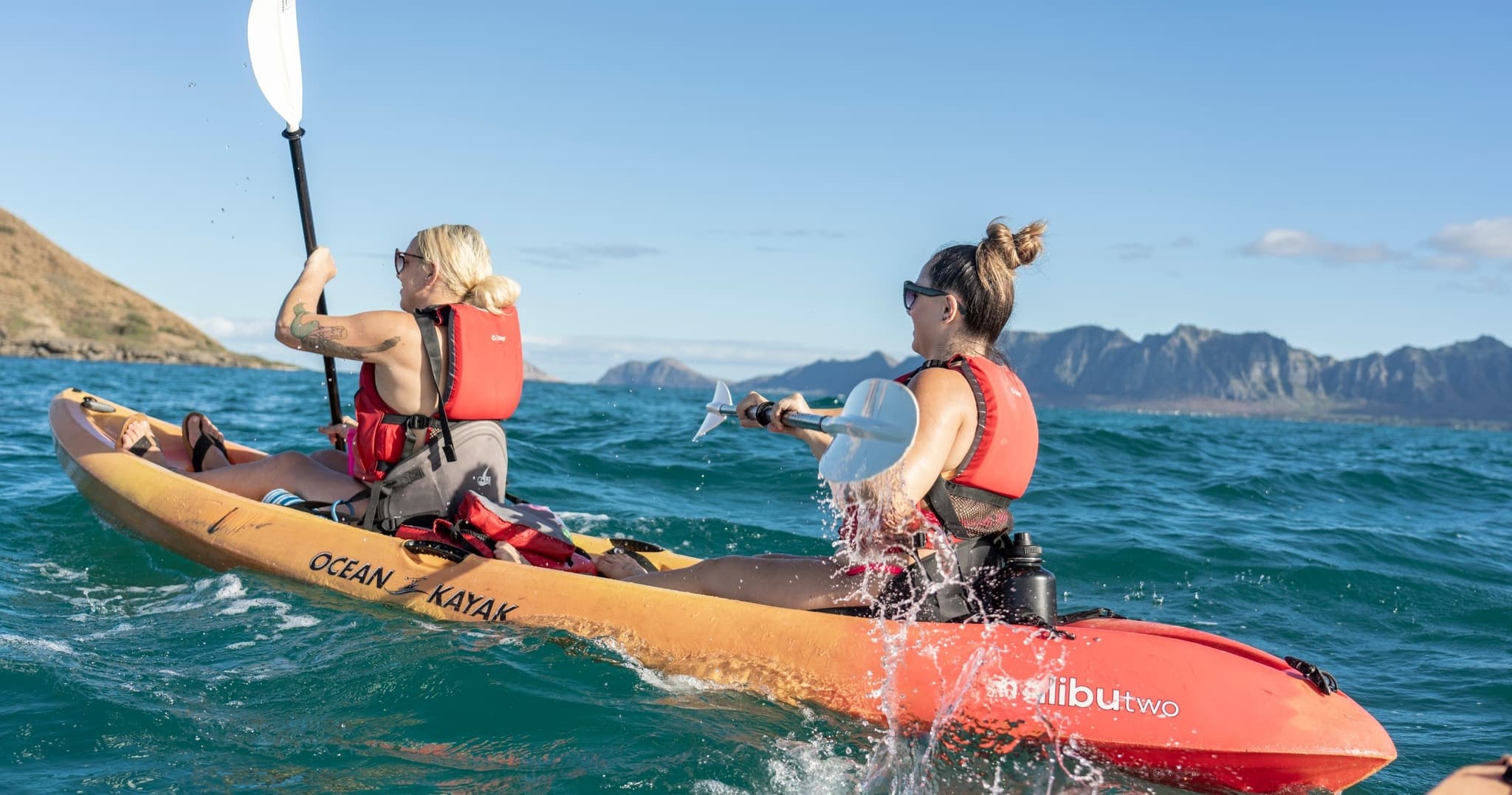 Kailua Bay & Popoia Island Self-Guided Kayaking