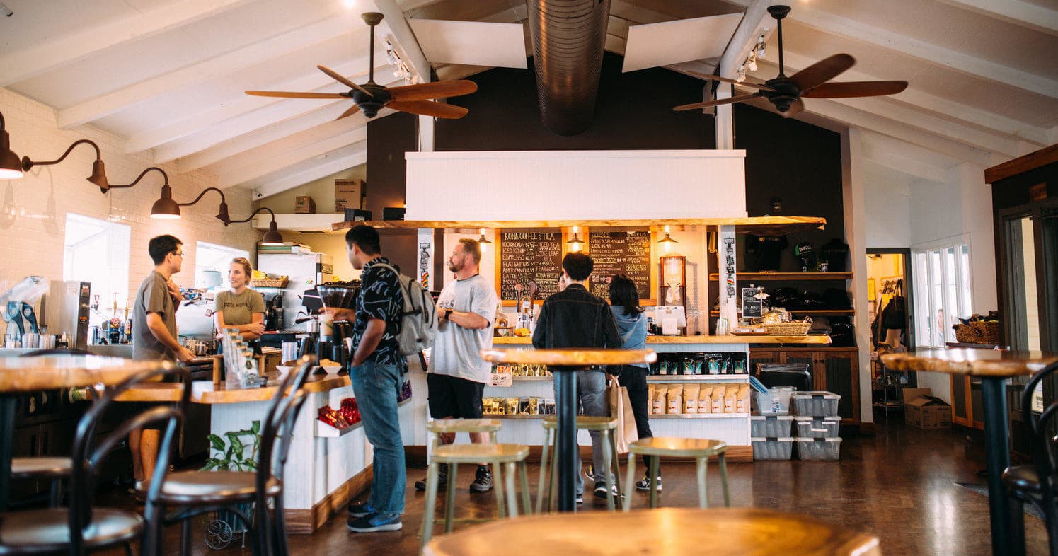 Coffee Tasting at the Cafe