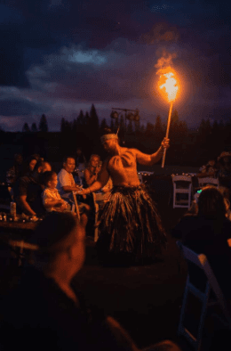 Warrior Fire Luau