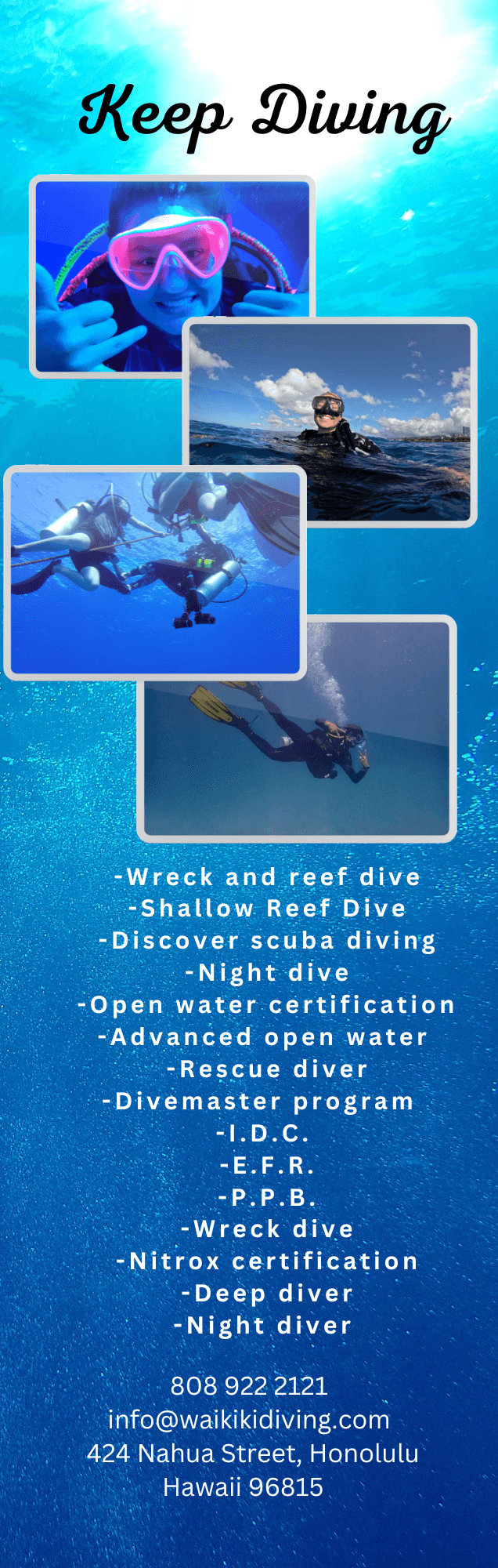 Dive Certifications