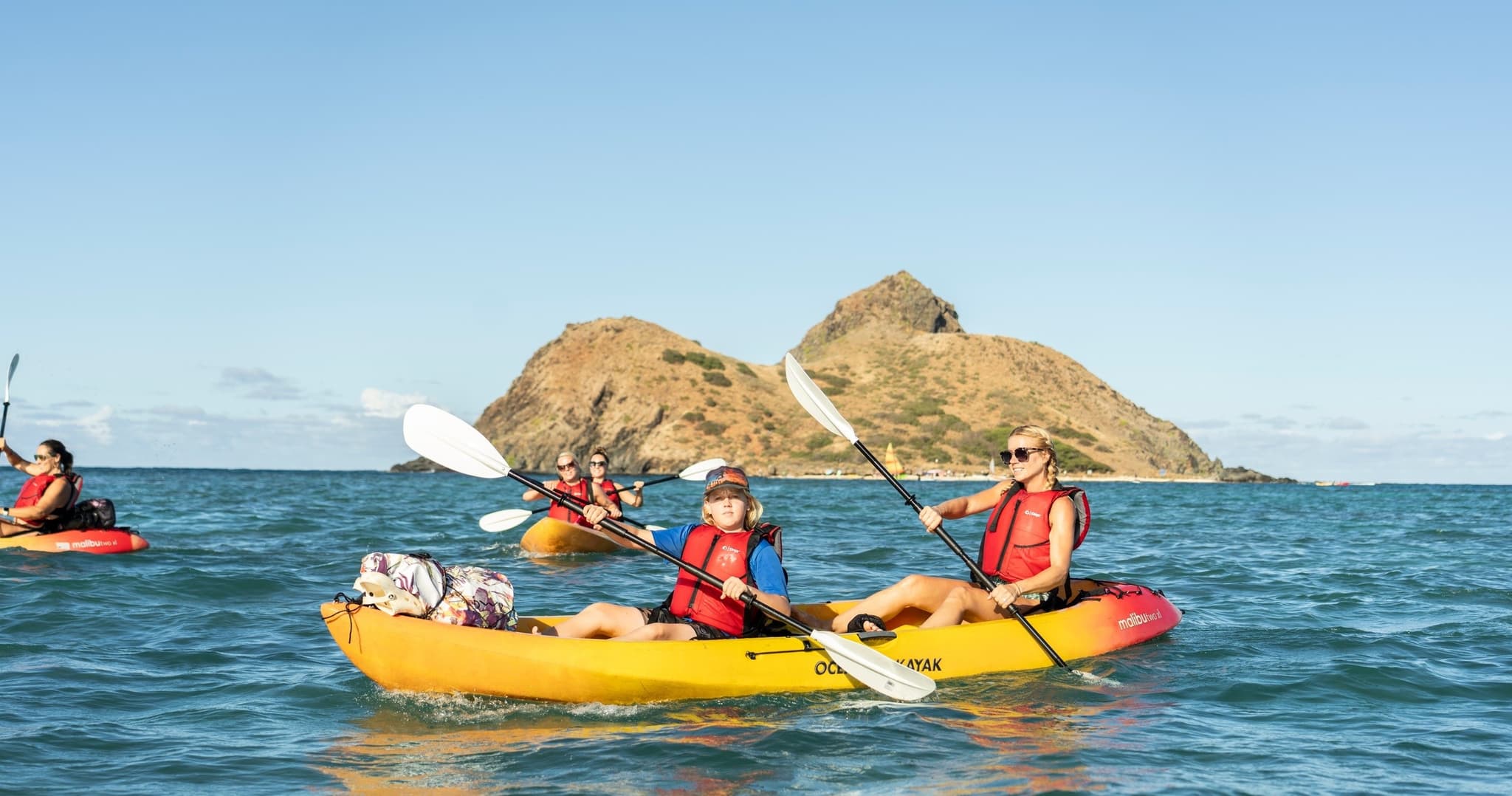 Kailua Bay & Popoia Island Self-Guided Kayaking