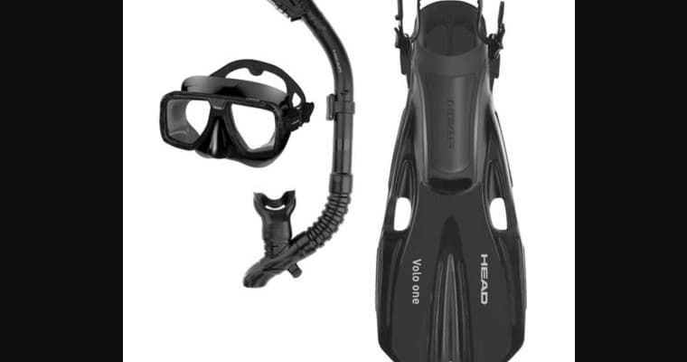 Mask/Snorkel/Fins Set - Adult