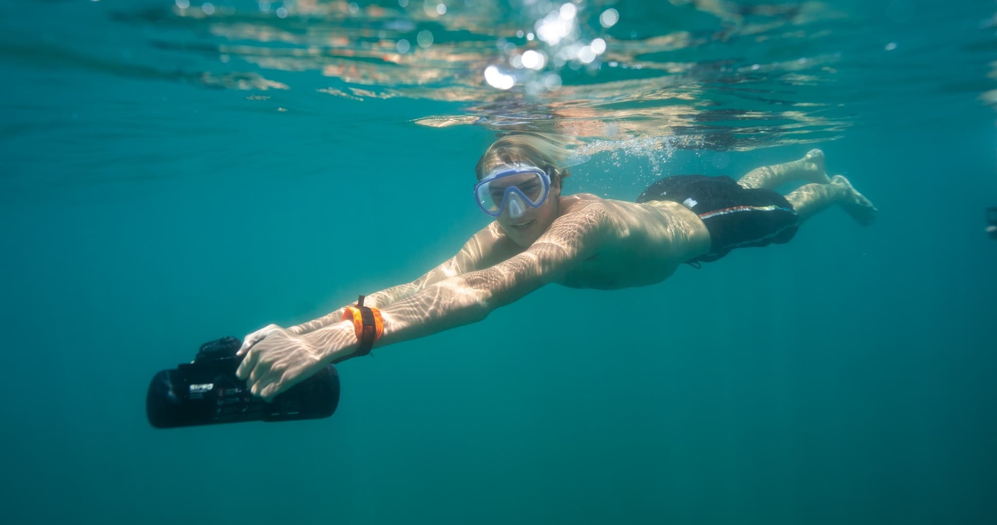 Scooter Snorkel Ohana Board Tour