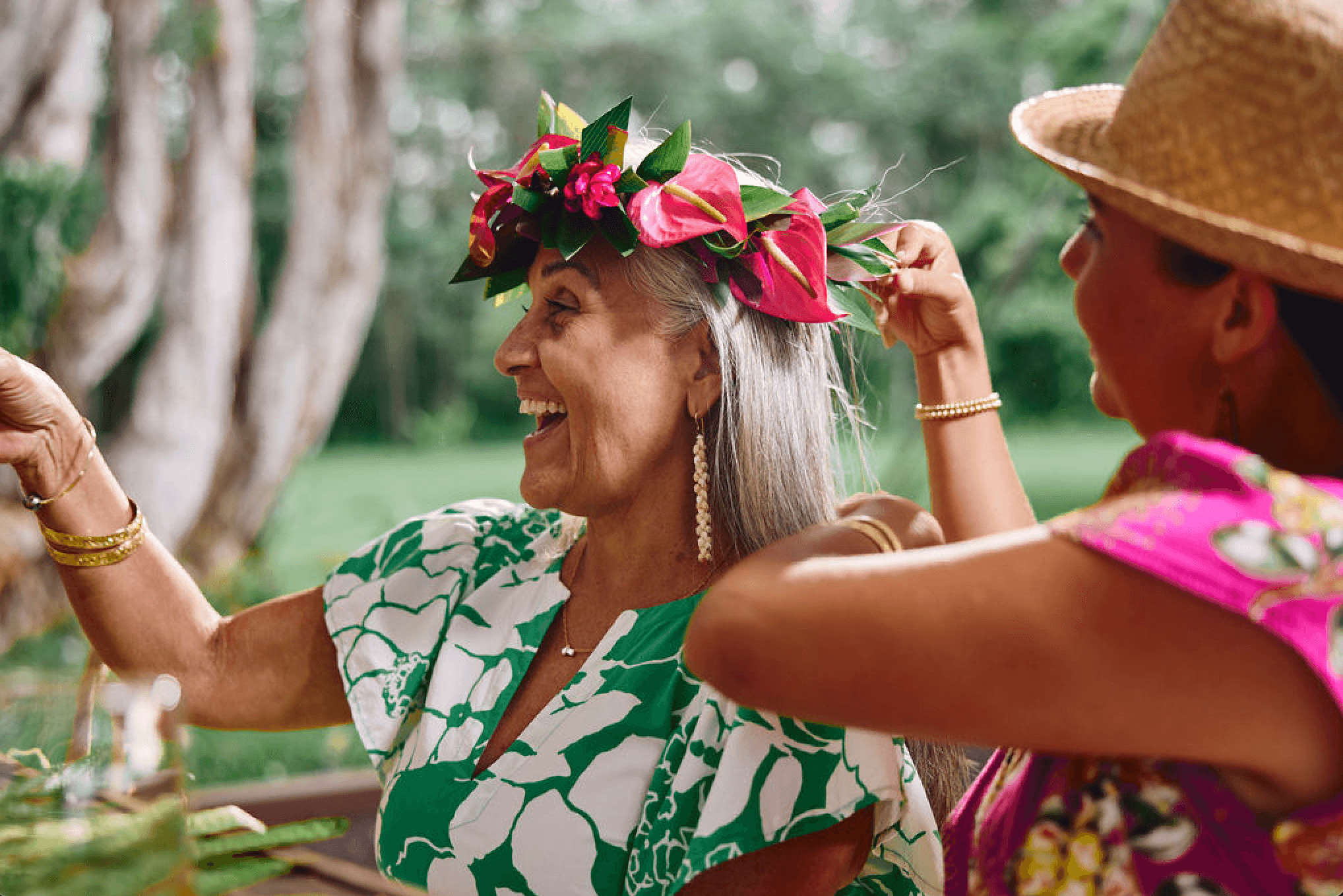 Aloha Series: Lei Po'o in The Gardens
