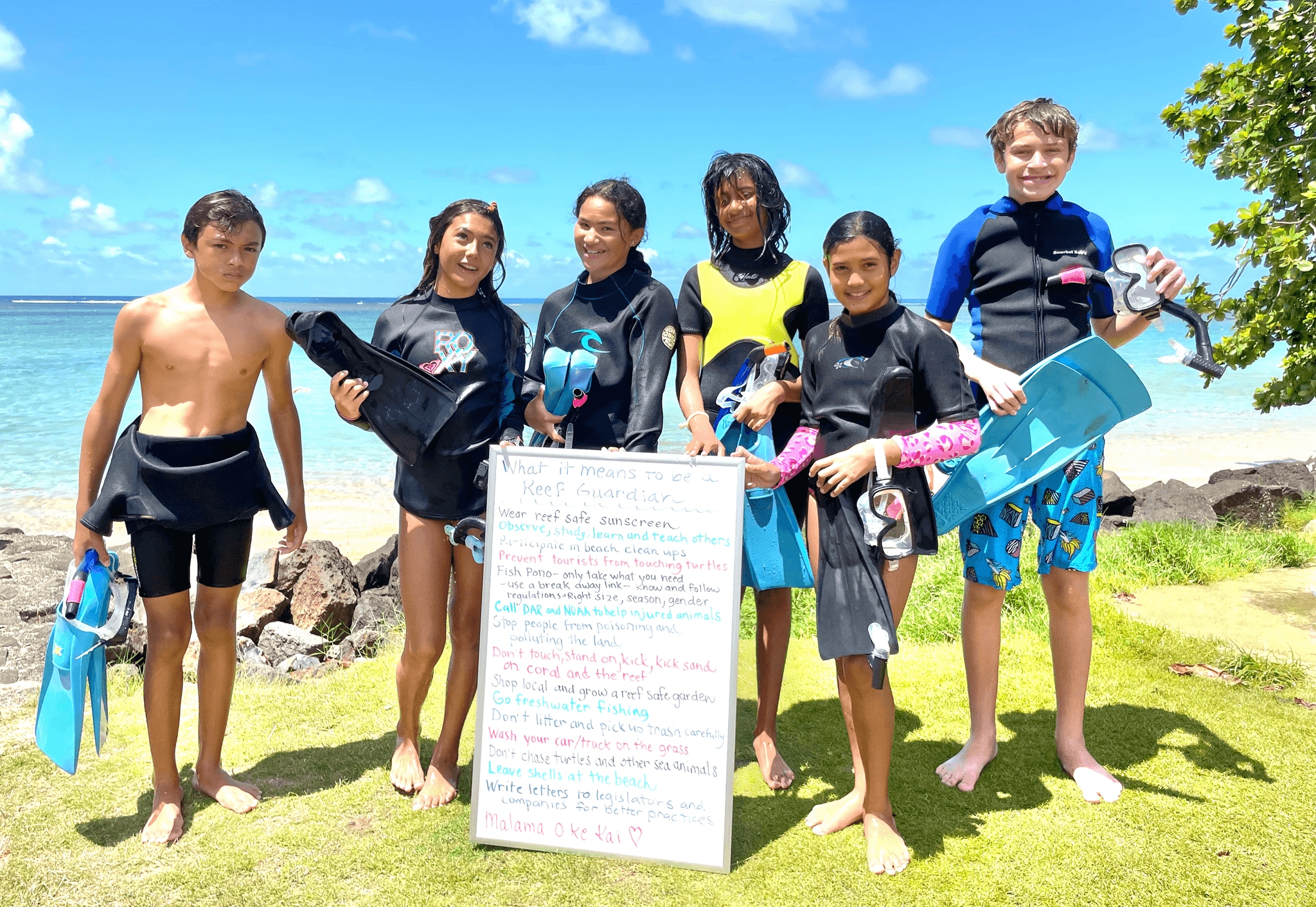 Teens Reef Camp