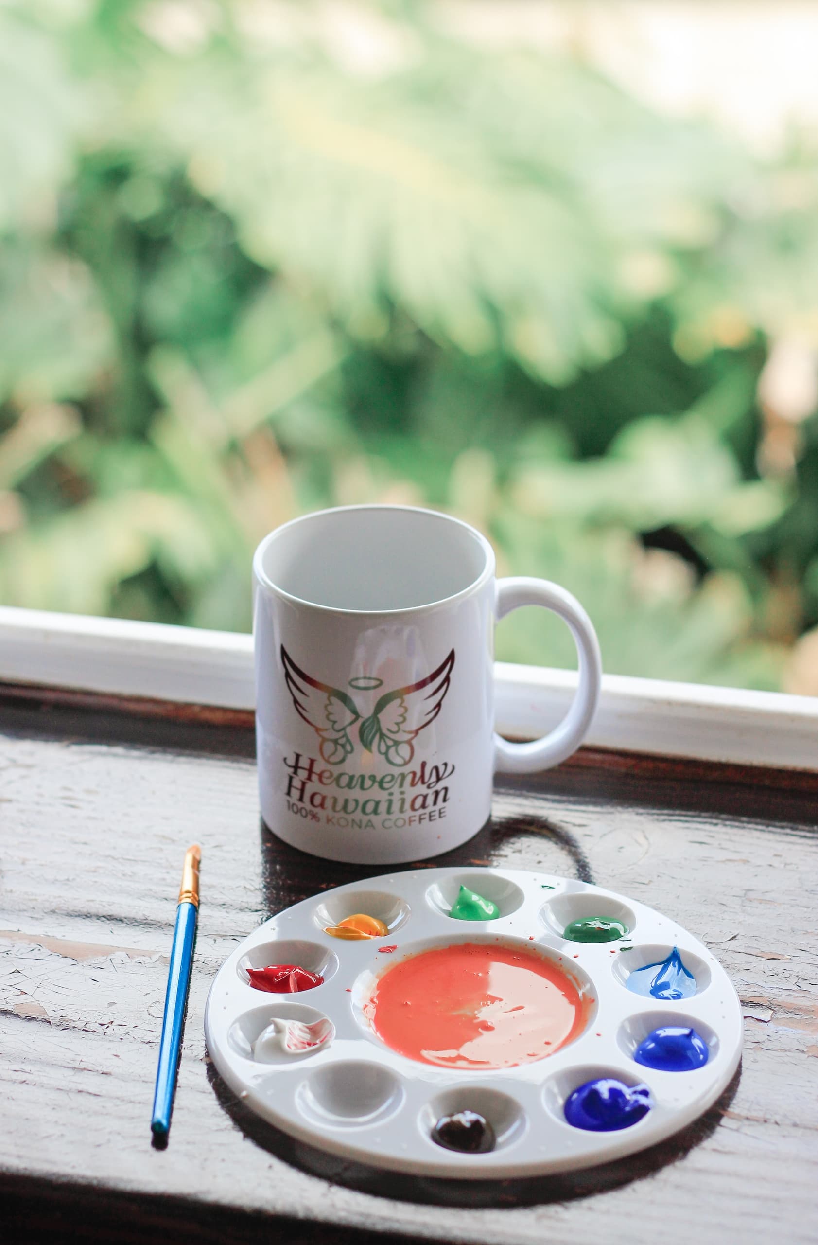 "Paint & Sip" Painting class with great coffee & a view!