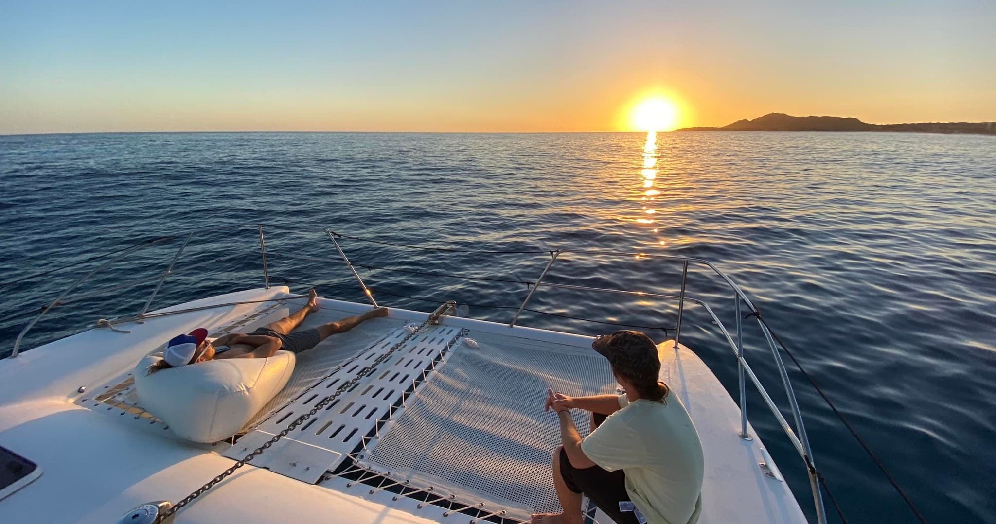 Private Sunset Catamaran Cruise & Swim "Keanuenue"