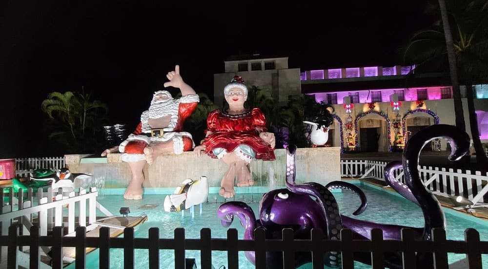 Hawaii Christmas Trolley - Honolulu City Lights