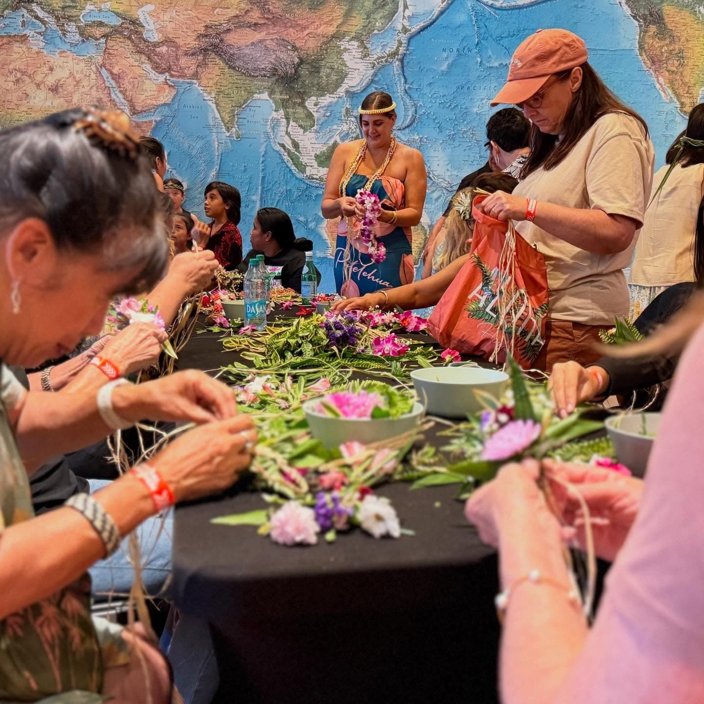 Ti Leaf Bracelet Making Craft Class