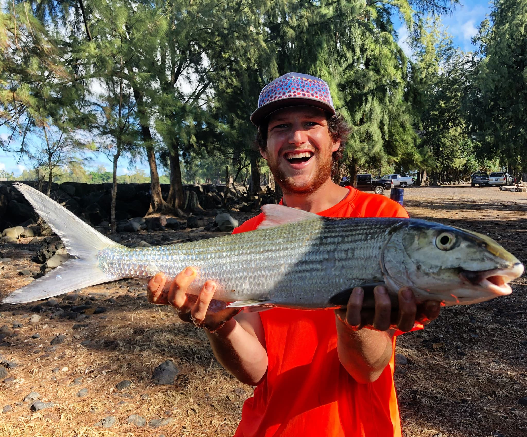 Hawai'i Beach Fishing Morning