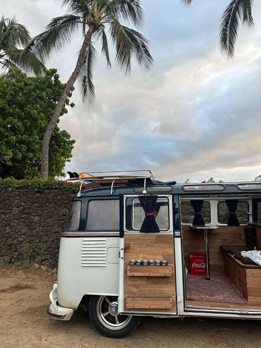 Brewery and beach cruise in a Vintage VW